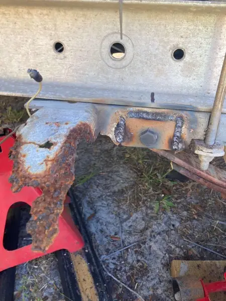 Welded equipment repair