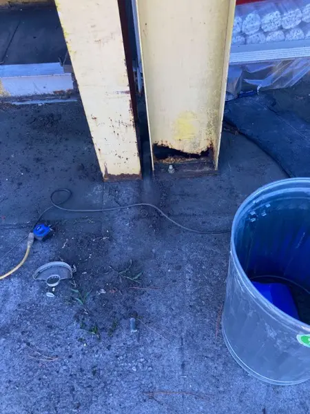 On-site fabrication work