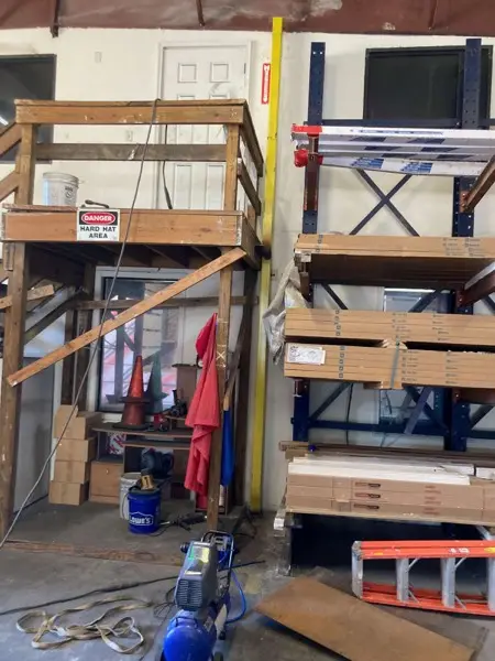 Welded handrail installation