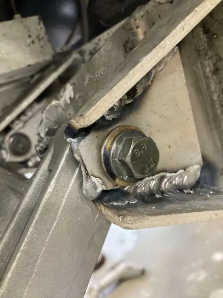 Welded metalwork