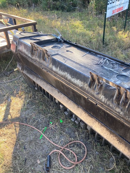 On-site welding job
